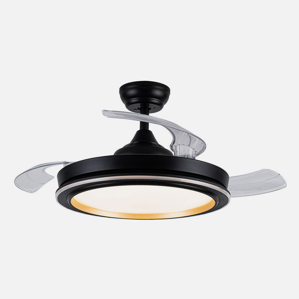Ventilador Dc Picolo 72w 6226lm Negro/oro 3 Aspas Desp. 106d 3000-4000-6500k Remoto, Memoria_3