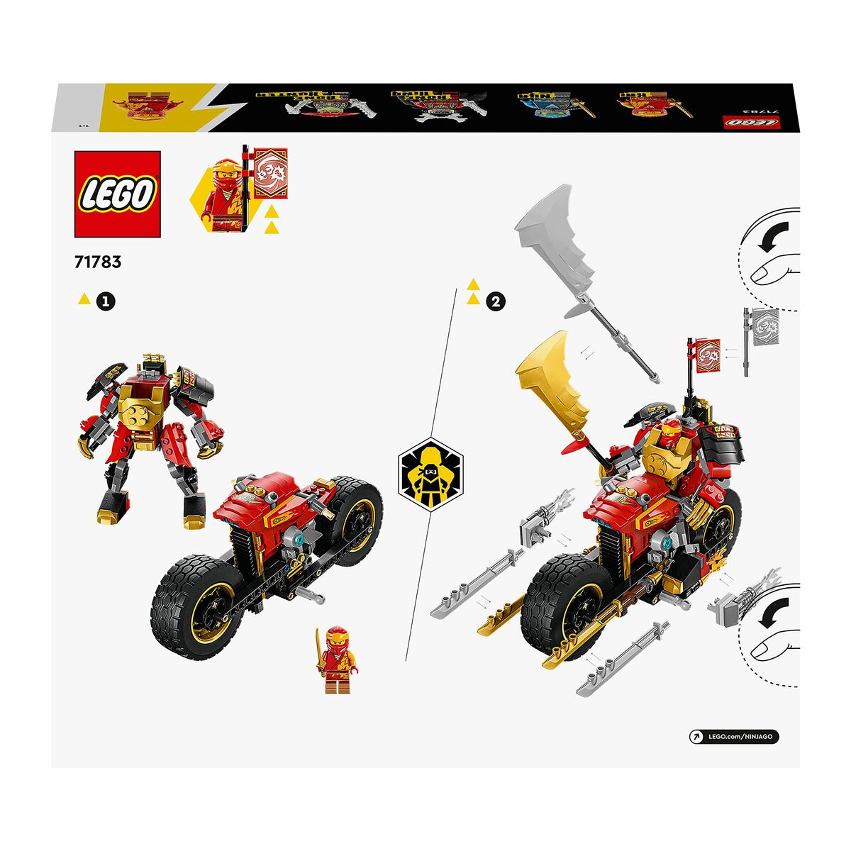 Juego De Bicicleta Lego Ninjago_0