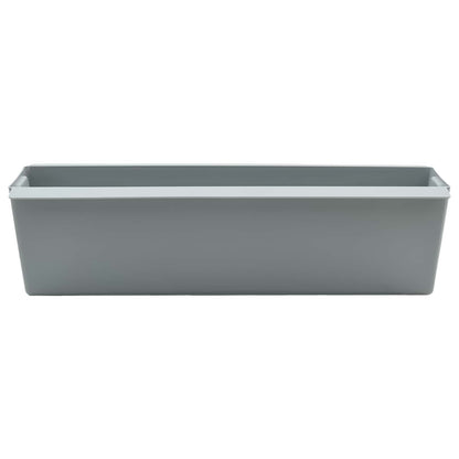 Cajas De Flores Para Palets Euro 12 Uds. Gris Claro_3
