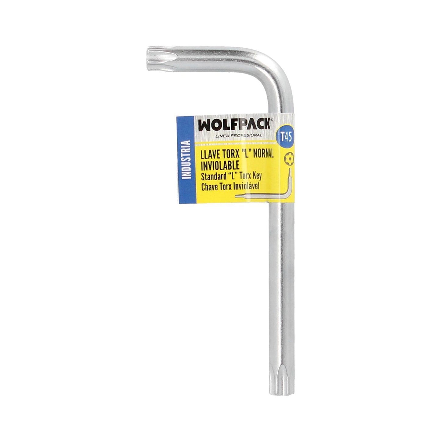 Llave Torx Inviolable Standar Acero Cromo Vanadio Profesional T45 Mm. Llave Estrella, Llave Allen Estrella_2