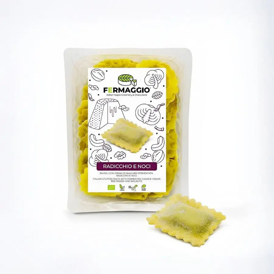 Raviolis Frescos De Radicchio Y Nueces Fermaggio 250g Bio_0