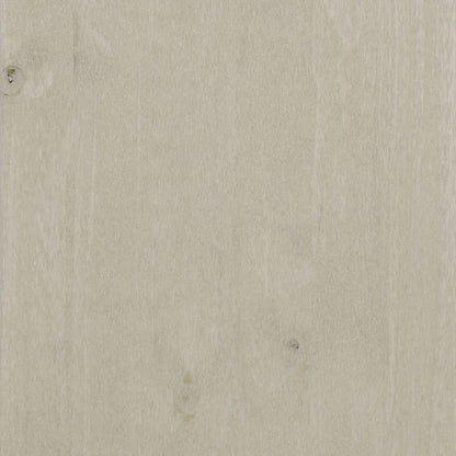 Aparador Hamar Madera Maciza De Pino Blanca 85x35x80 Cm_4