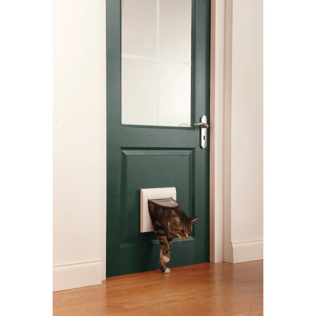 Petsafe Gatera 4 Posiciones Con Túnel Classic 919 Blanca 5031_1