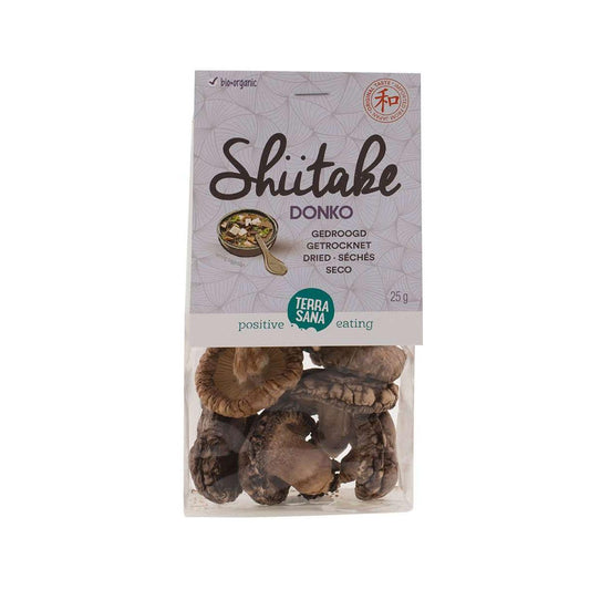 Shiitake BIO Terrasana, 25 g