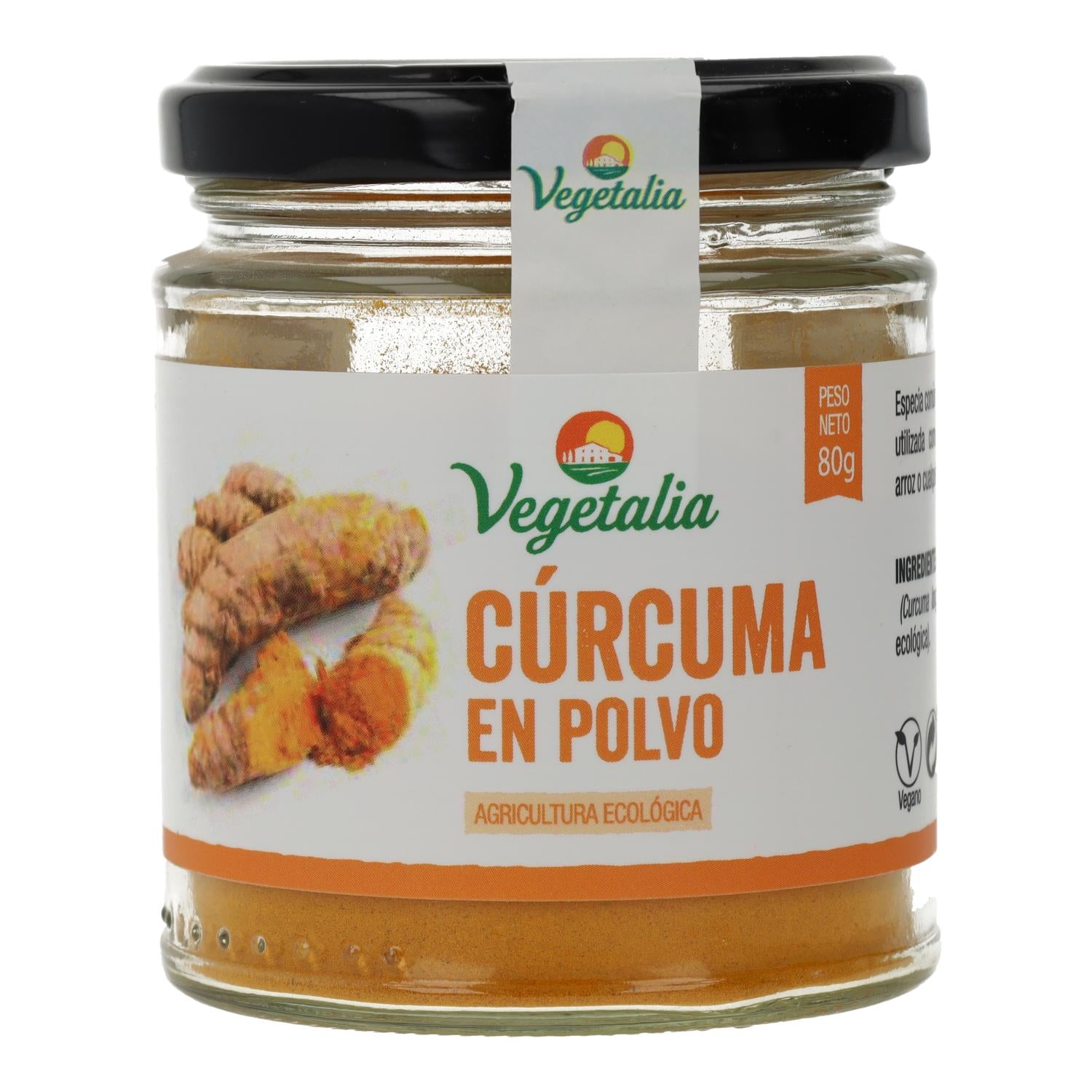 Vegetalia Cúrcuma 80 g