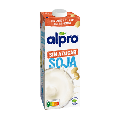 Bebida de soja sem açúcar Alpro 1 litro