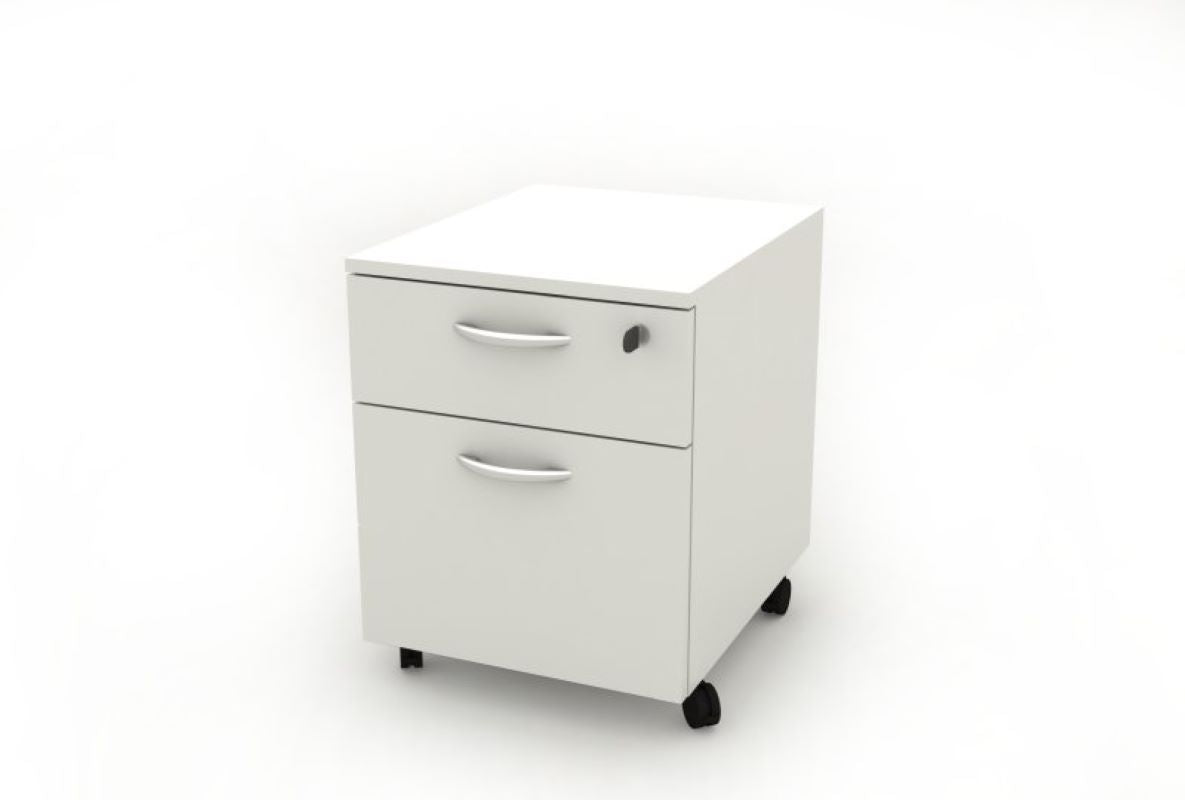 Cajonera Movil Presto - Venere 2 Cajones Blanco._0