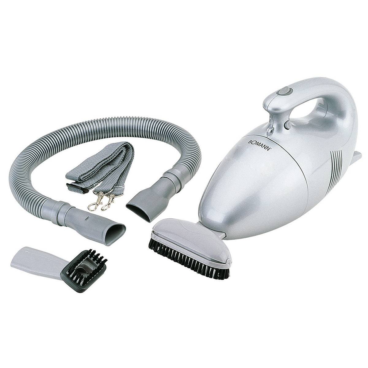 Aspirador De Mano Potente, Con Cable 6 Metros, Ligero, Compacto, Filtro Permanente, Accesorios Bomann Bom-cb947, Plata_0