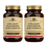 Embalagem 2x Complexo de colagénio ácido hialurónico 30 comp 120 mg - Solgar