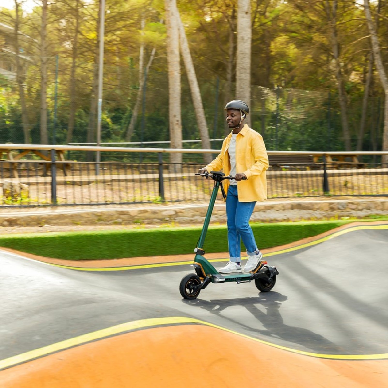 Patinete Eléctrico Bongo Z Mountain. 1000 W, Suspensión Dinámica De Doble Brazo Con Tecnología Sxƨ, Autonomía De Hasta 55 Km Y Ruedas On Road De 10,_4