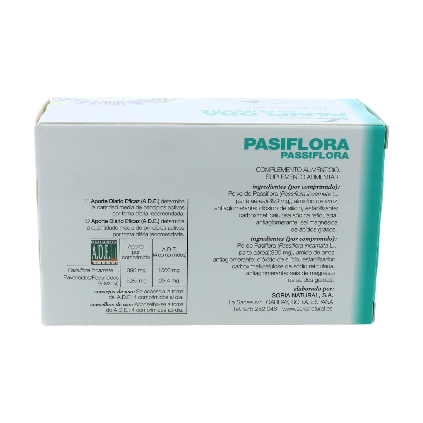 Passiflora Soria Natural, 60 comprimidos
