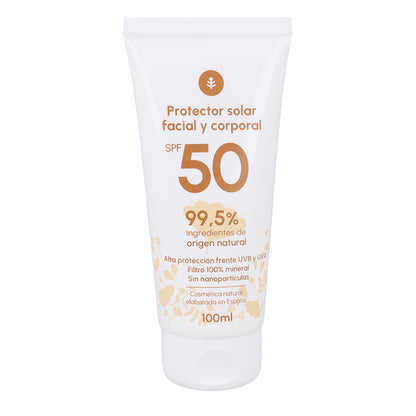 Creme Protetor Solar 100% Mineral FPS50 Planeta Huerto 100 ml