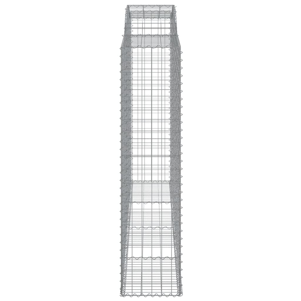 Cestas De Gaviones 6 Uds Forma De Arco Hierro 300x50x200/220 Cm_4
