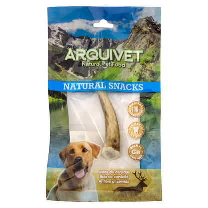Arquivet S brinquedo mastigável de chifre de veado natural para cães 15-39 g