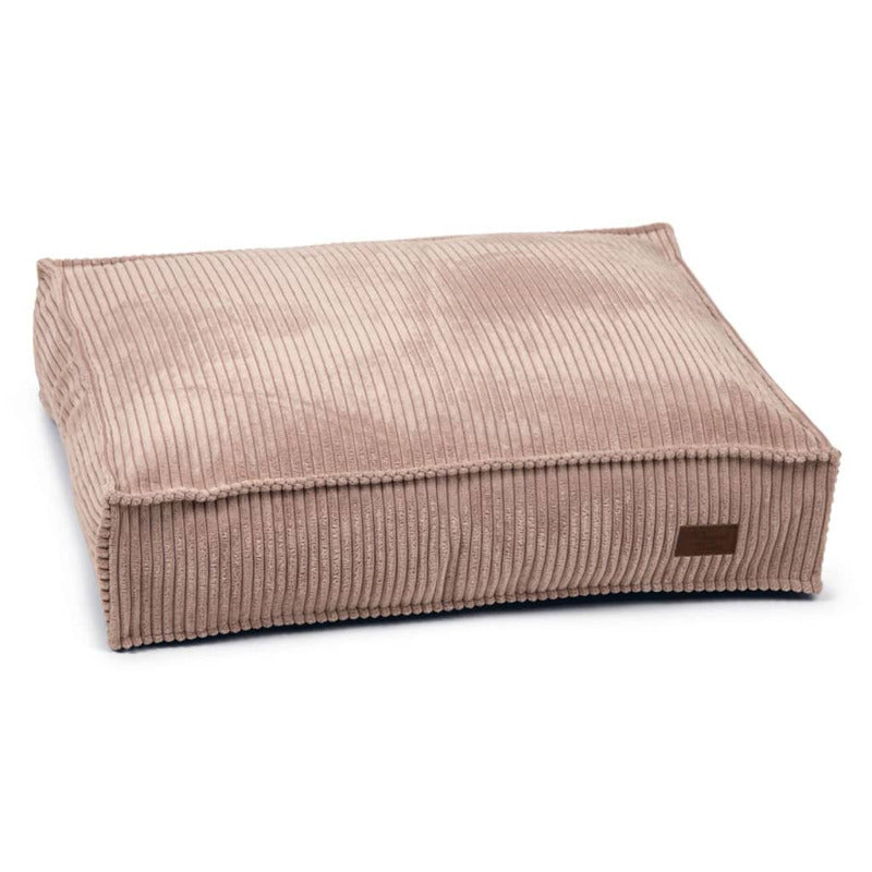 Designed By Lotte Cojín Para Perros Estriado 70x55x15 Cm Rosa_0