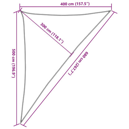 Vidaxl Toldo De Vela Hdpe Verde Oscuro 160 G/m² 4x5x6,8 M_2