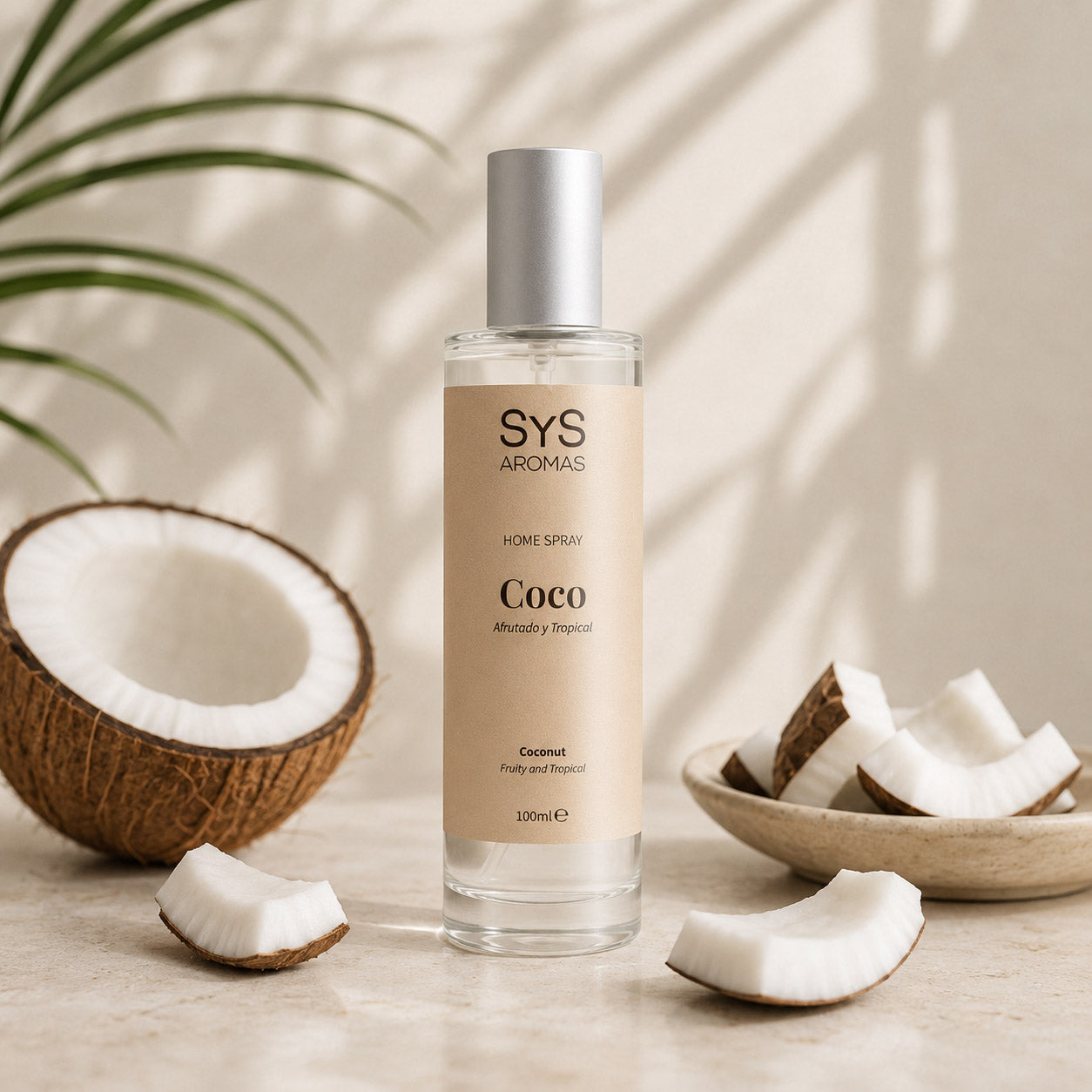 Ambientador Pulverizador Coco Origins SYS Aromas 100 ml | Aroma Dulce y Afrutado | Relajante_1