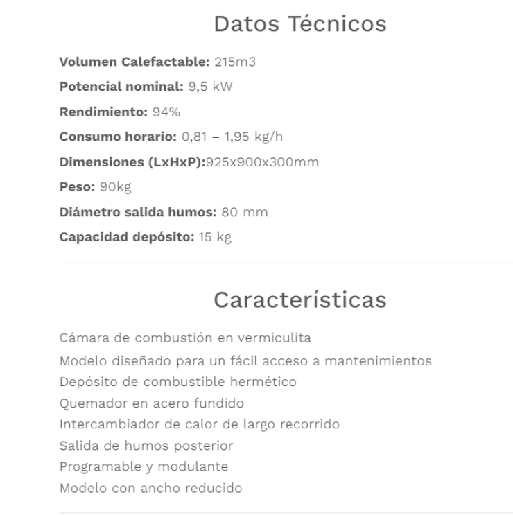 Fabricalor Estufa Slim 9 Blanco_1