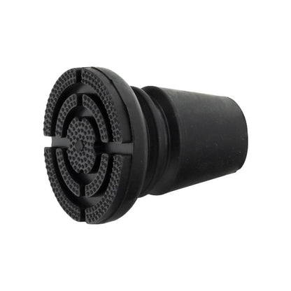 Taco Goma Baston Negro Tubo Ø 19 Mm. / Base Ø 55 Mm. Tipo Fuelle Bolsa 25 Unidades