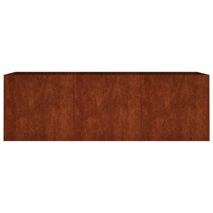 Jardinera Acero Corten 120x40x40 Cm_3