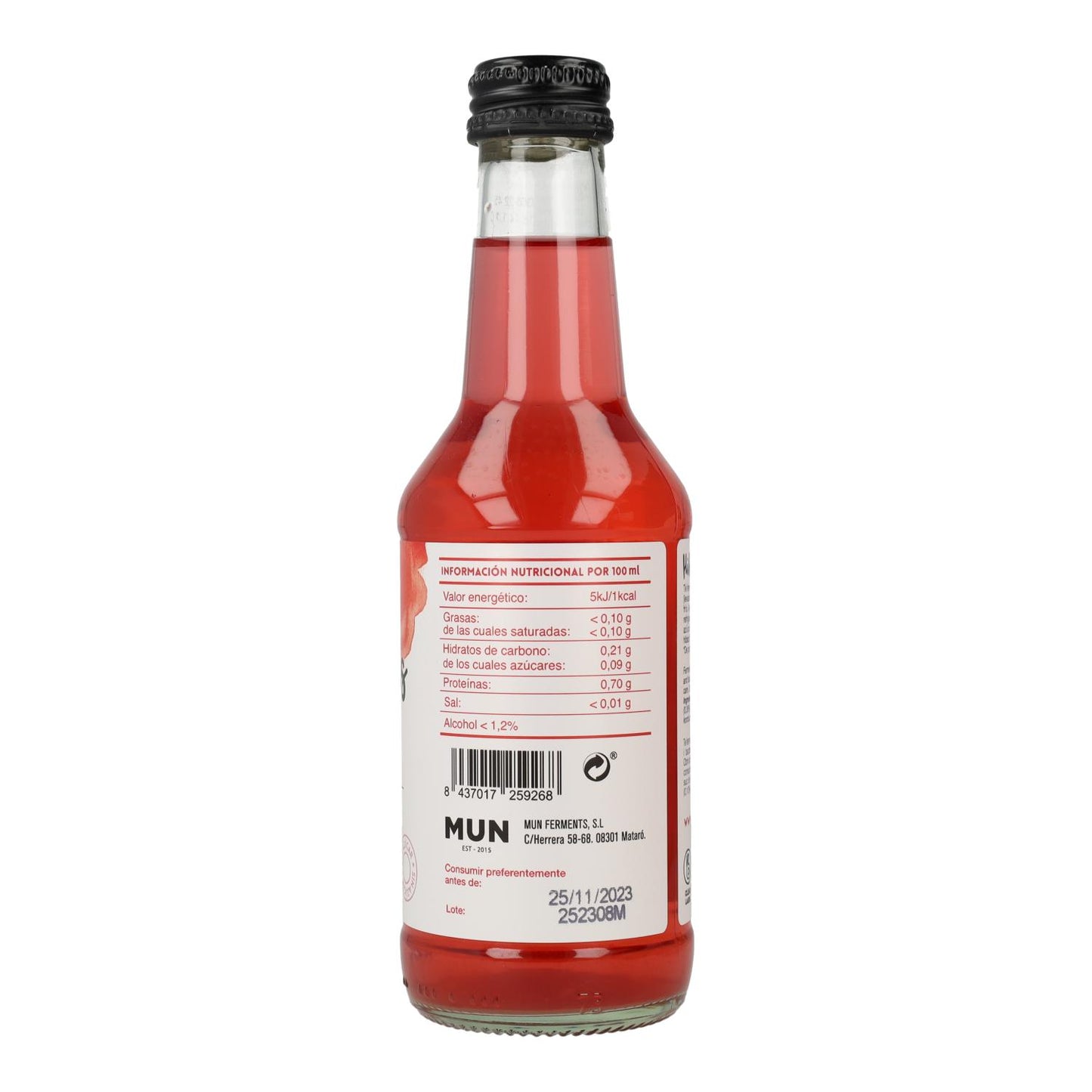 Chá Kombuchá Hibisco Kombutxa