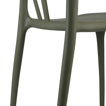 Pack 4 Sillas De Exterior Apilables Scarlett 75x52x49,5cm Thinia Home_4