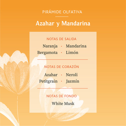 Ambientador Difusor Flor Azahar y Mandarina SYS Aromas 90 ml | Aroma Cítrico y Floral | Decorativo_4