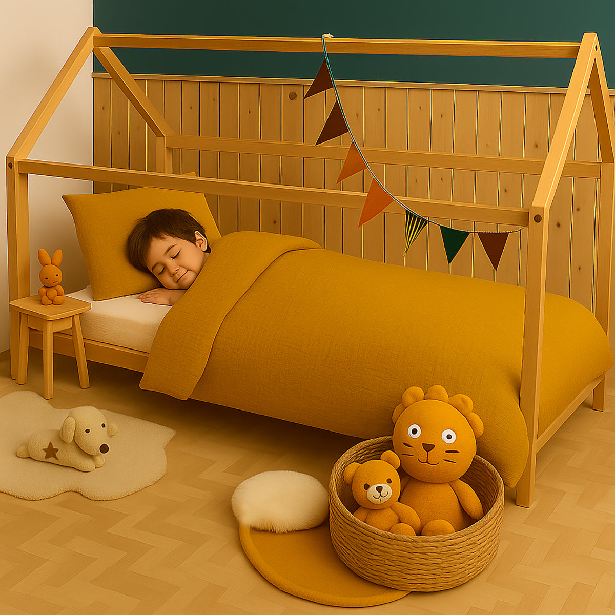 Funda Nórdica De Algodón Bio Honey_2