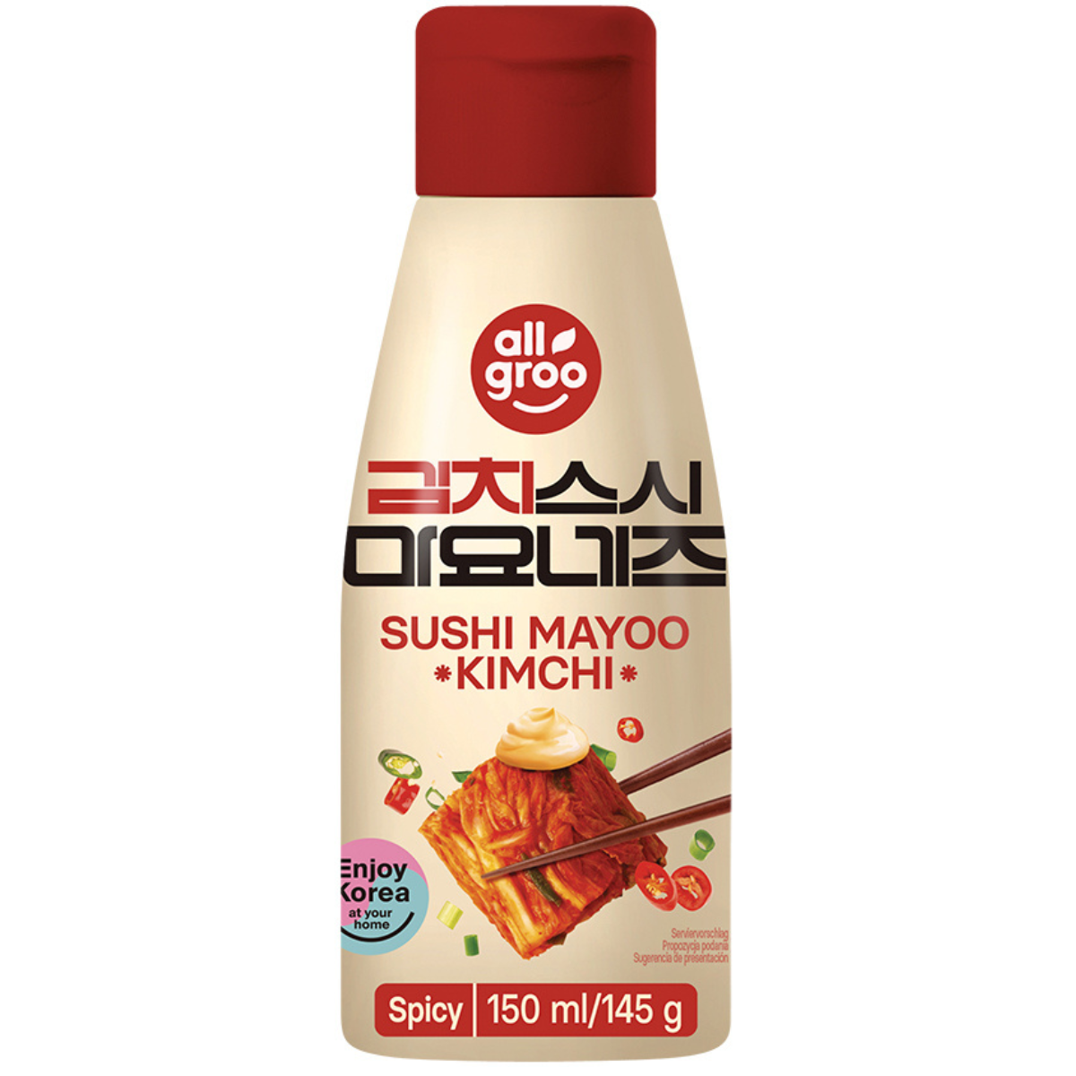 Molho de Sushi Allgroo Mayoo-Kimchi 145 g