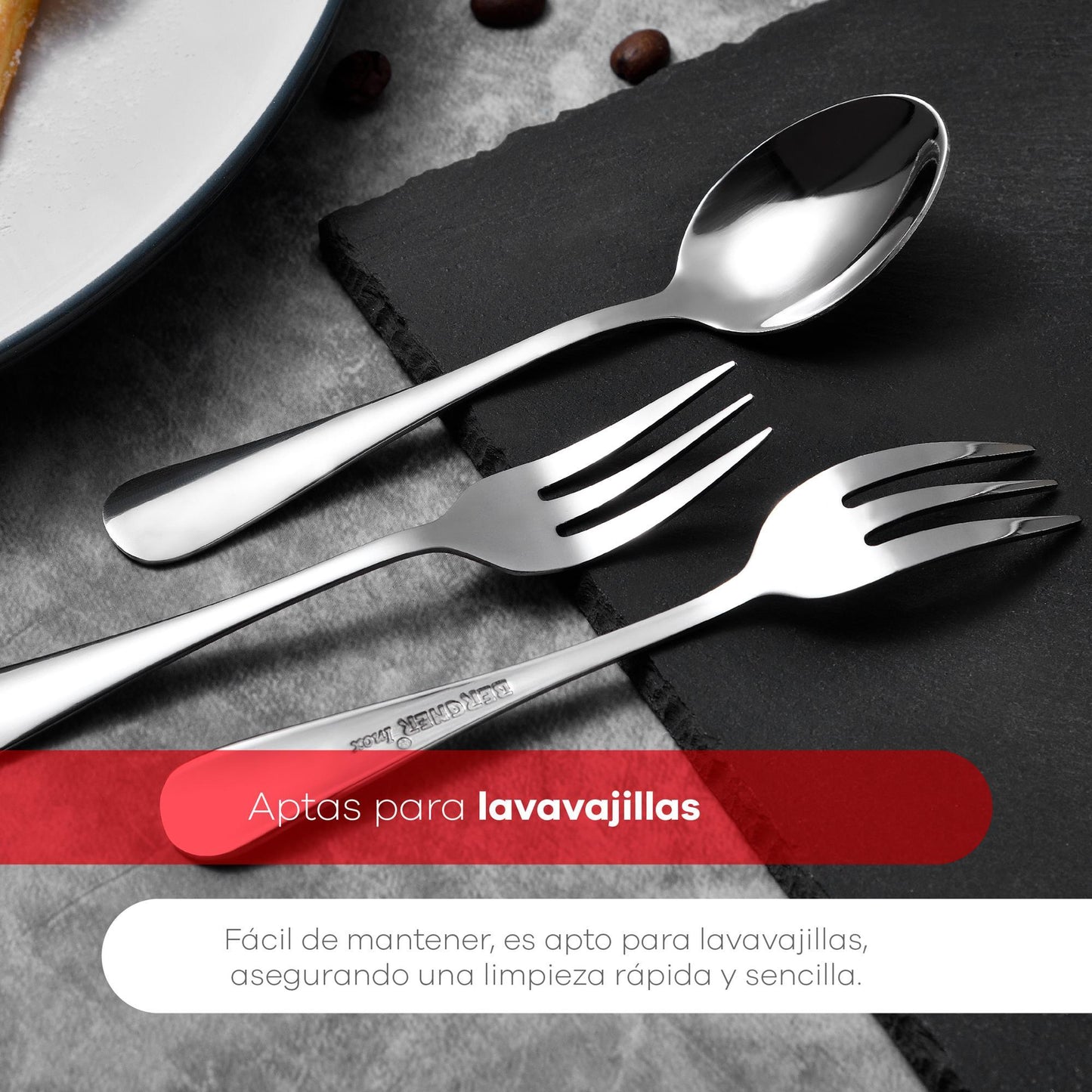 Set De 3 Cubiertos Infantiles Munich Acero Inoxidable Bergner_2