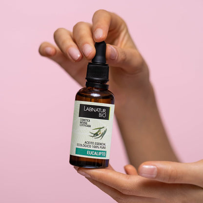 Aceite Esencial de Eucalipto 100% Puro Labnatur Bio 30 ml | Masajes, Baño y Difusor | Frescor Balsámico | Vegano_2