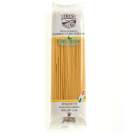 Esparguete de Trigo Biológico Iris 500g