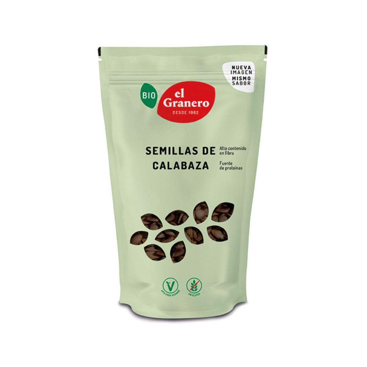Sementes De Abóbora Biológicas. El Granero. 250g