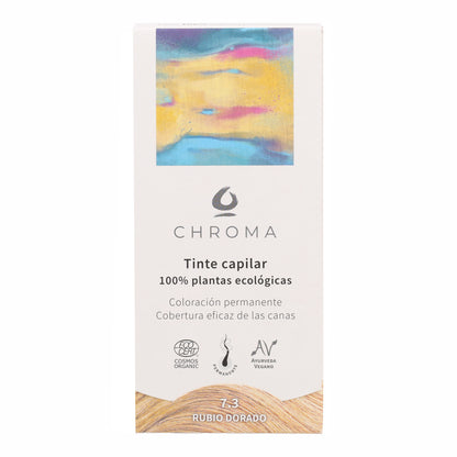 Tinte Chroma BIO Rubio Dorado 7.3 100 g