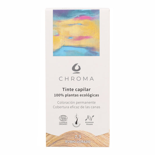 Tinte Chroma BIO Rubio Dorado 7.3 100 g
