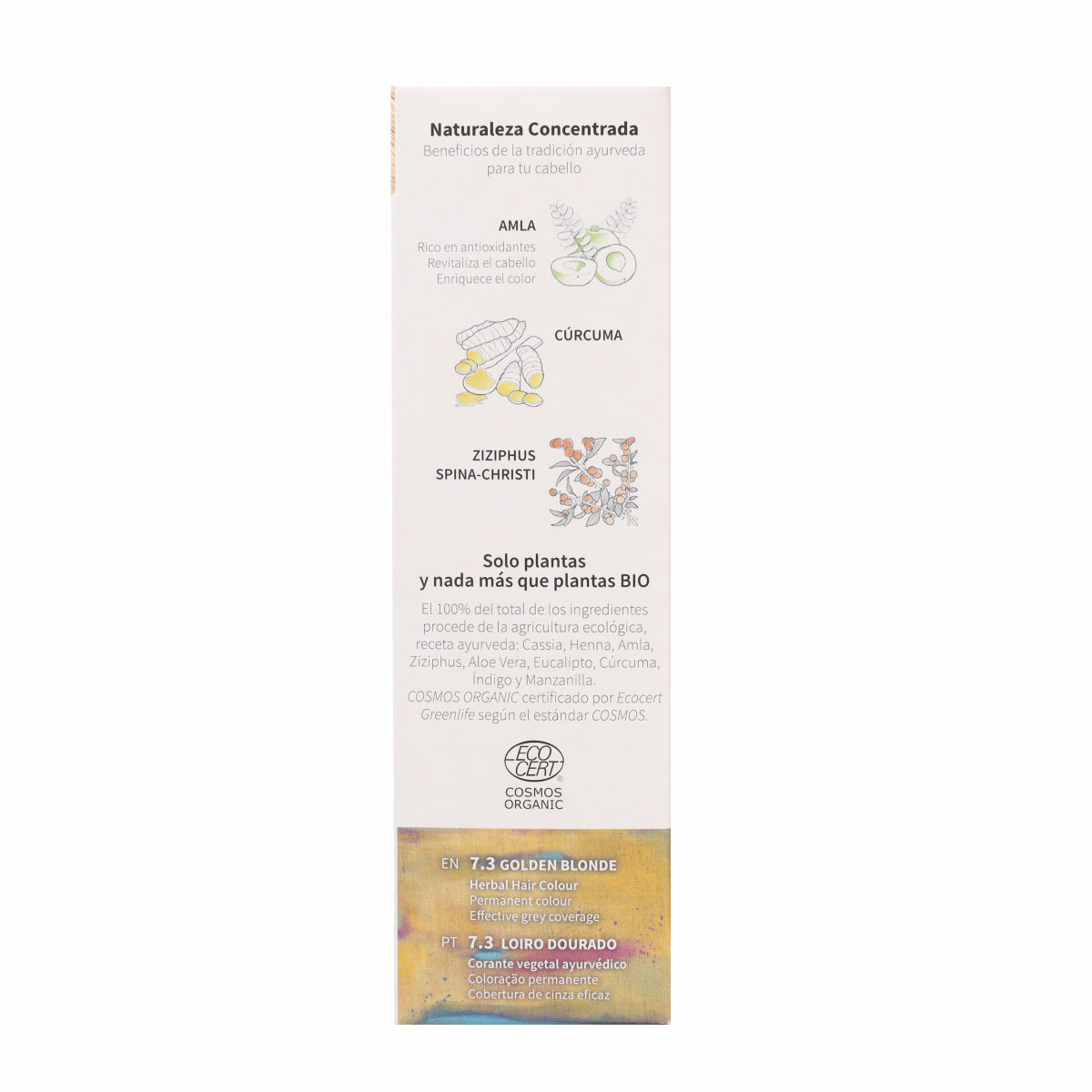 Tinte Chroma BIO Rubio Dorado 7.3 100 g