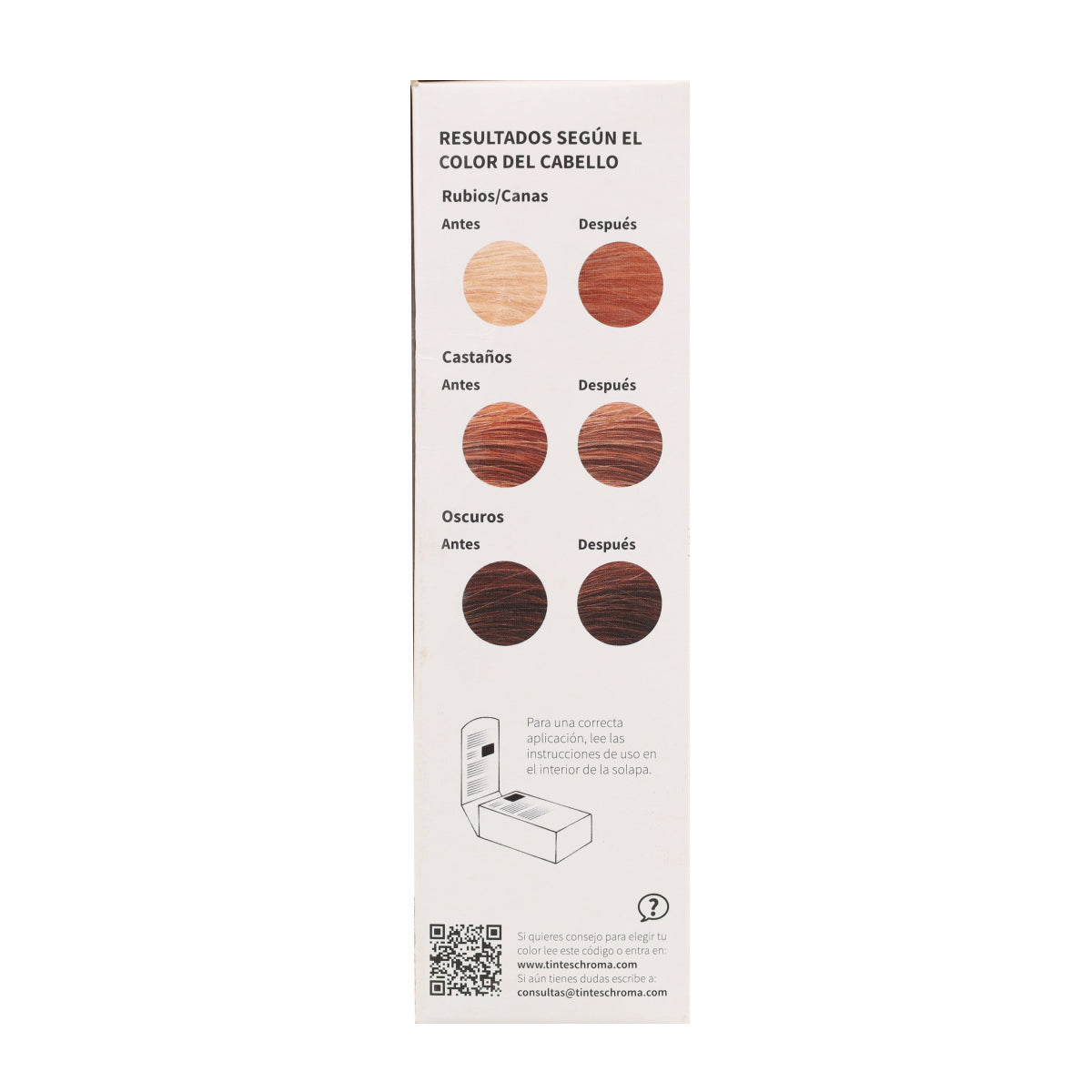 Tinte Chroma BIO Castaño Claro Ceniza 5.1 100 g