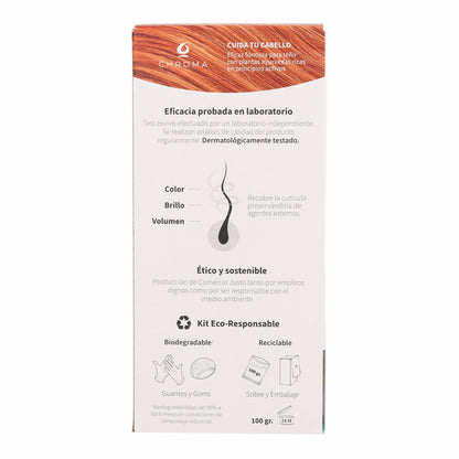 Tinte Chroma BIO Cobre Intenso - Henna pura 4.4 100 g