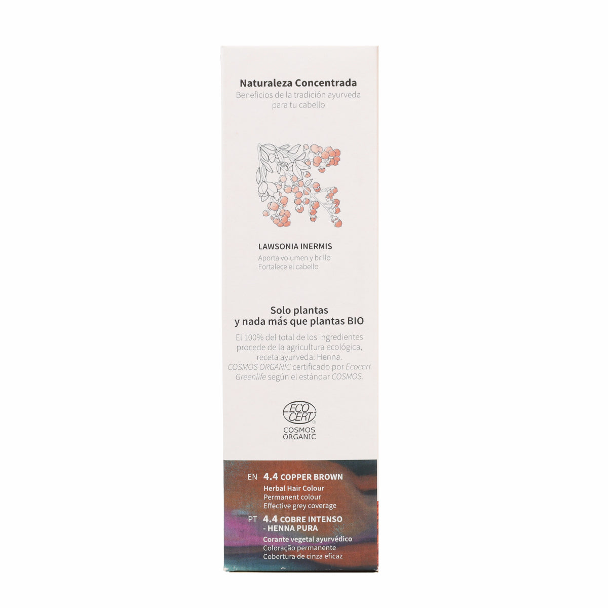Tinte Chroma BIO Cobre Intenso - Henna pura 4.4 100 g