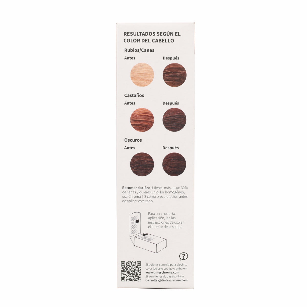 Tinte Chroma BIO Castaño Medio Ceniza 4.1 100 g