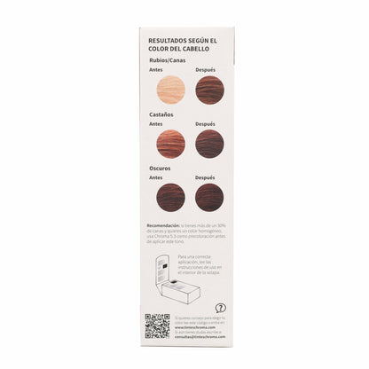 Tinte Chroma BIO Castaño Medio Ceniza 4.1 100 g