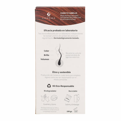 Tinte Chroma BIO Castaño Oscuro Caoba 3.4 100 g