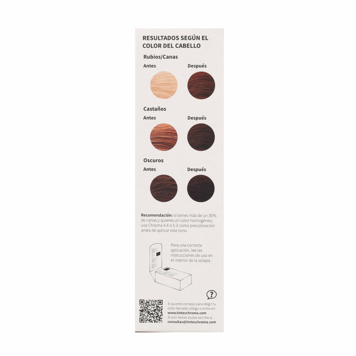 Tinte Chroma BIO Castaño Oscuro 3.0 100 g