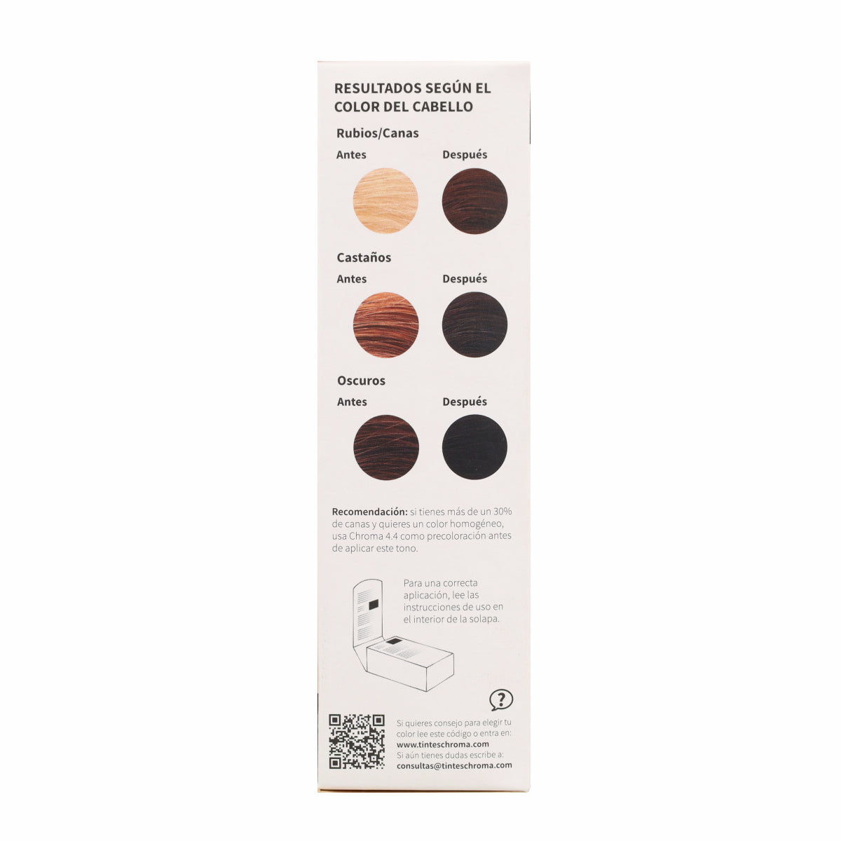 Tinte Chroma BIO Negro Profundo 1.0 100 g