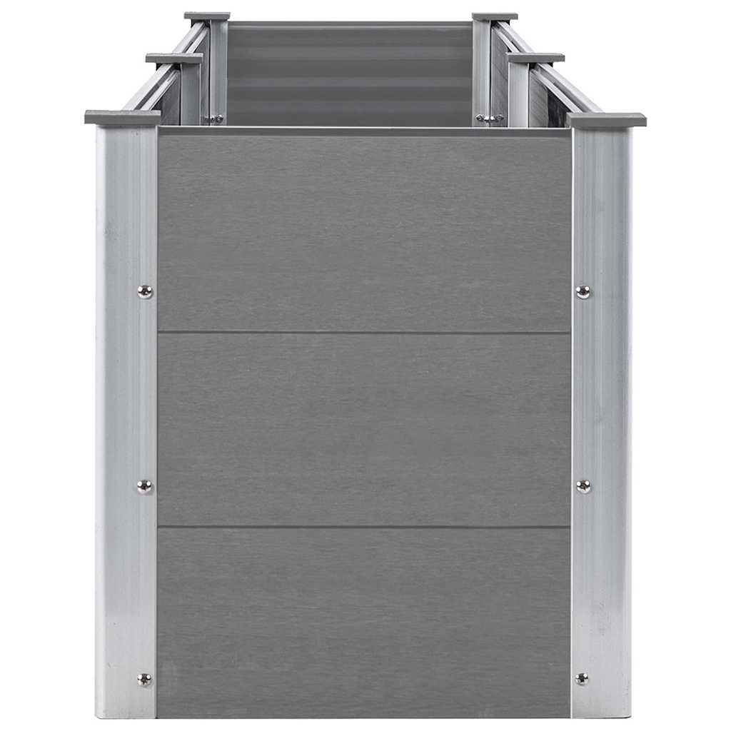 Arriate De Wpc Gris 250x50x54 Cm_4