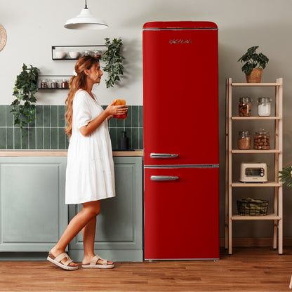 Cecotec Frigorífico Retro Bolero Coolmarket Combi Origin 300 Red E Cecotec_2