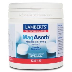 MagAsorb Lamberts 180 comprimidos