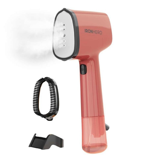 Cecotec Plancha Vertical Suela Cerámica Ironhero V-1500 Essential Red, Potencia 1500 W, Vapor Continuo 25g/min_0