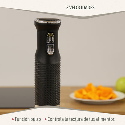 Briebe Elegance Set Batidora De Mano 2 Velocidades + Batidora Varillas Eléctrica 5 Velocidades + Turbo, Skt1187blk_5