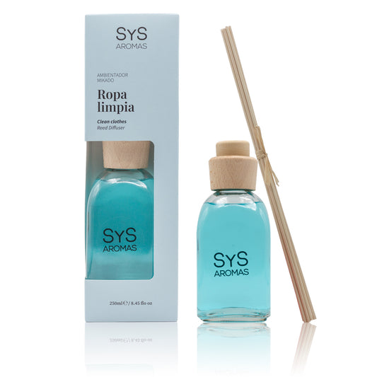 Ambientador Mikado SYS Aromas 250 ml | Ropa Limpia Origins | Aroma Fresco y Limpio | Relajante_0